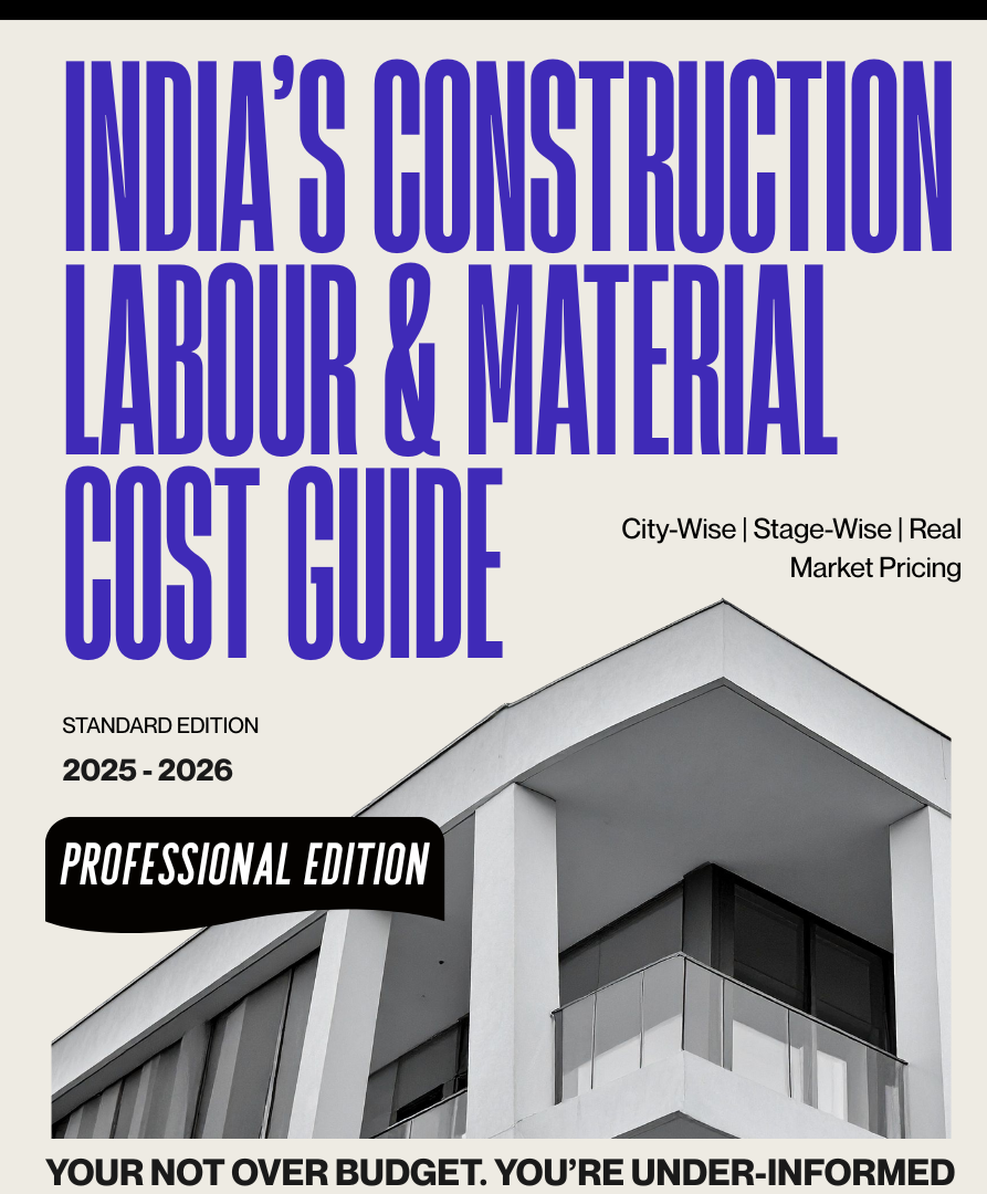 India’s Construction Material & Labour Cost Guide : ( PROFESSIONAL EDITION )