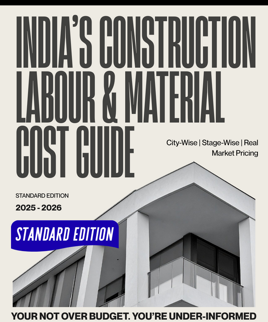 India Construction Labour & Material Cost Guide : ( STANDARD EDITION )